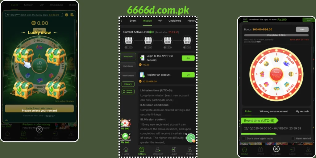 666D Game Bonuses